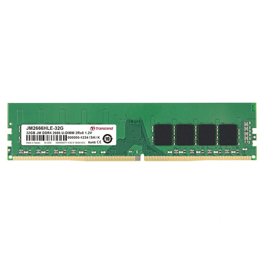 32GB PC 2666 CL19 Transcend JetRam. JM2666HLE-32G