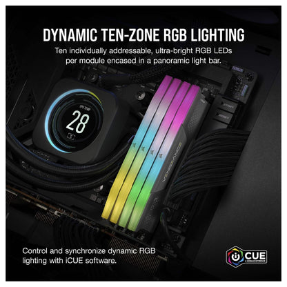 32GB PC 6000 CL36 CORSAIR KIT (2x16GB) VENGEANCE RGB g retail