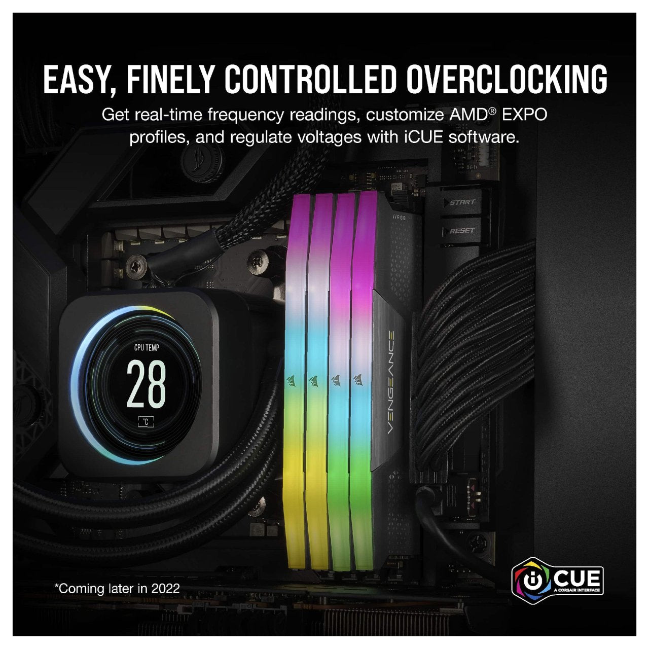 32GB PC 6000 CL36 CORSAIR KIT (2x16GB) VENGEANCE RGB g retail