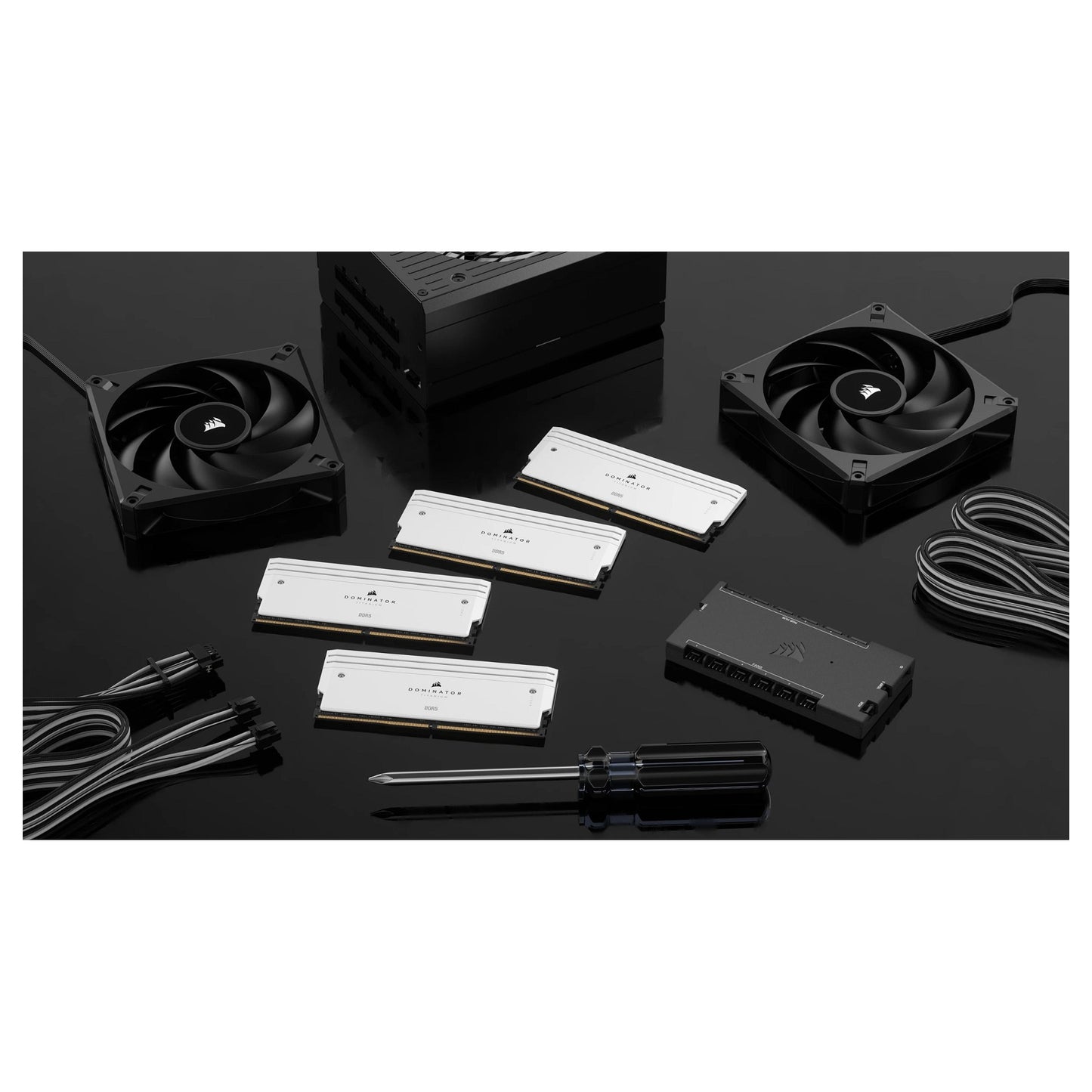 64GB PC 6400 CL32 CORSAIR KIT (2x32GB) DOMIN. T RGB Wh retail