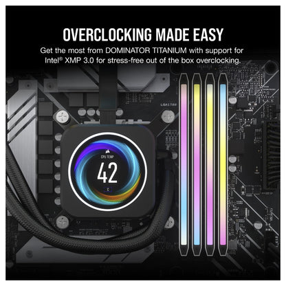 64GB PC 6400 CL32 CORSAIR KIT (2x32GB) DOMIN. T RGB Wh retail