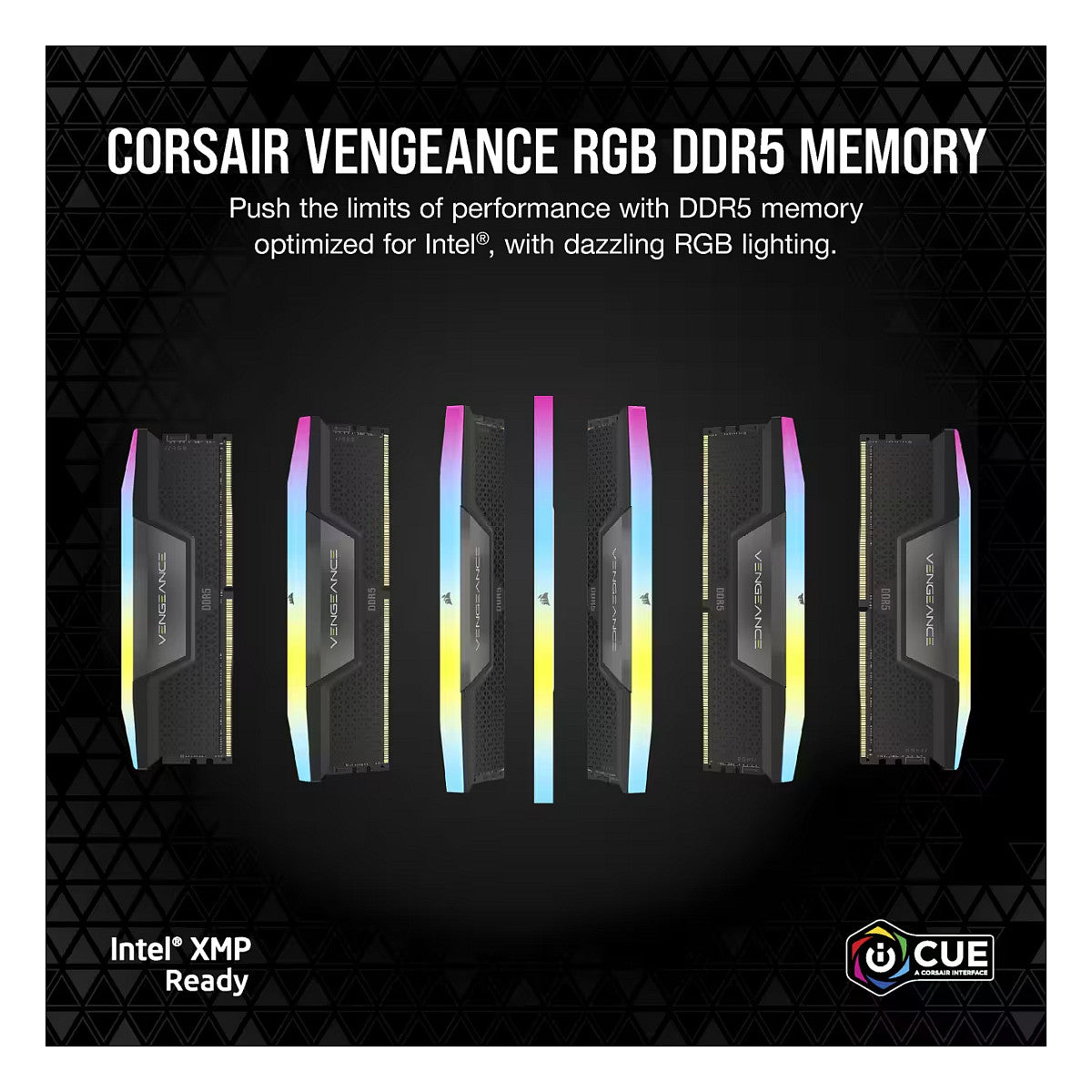 32GB PC 6400 CL36 CORSAIR KIT (2x16GB) VENGEANCE RGB B retail