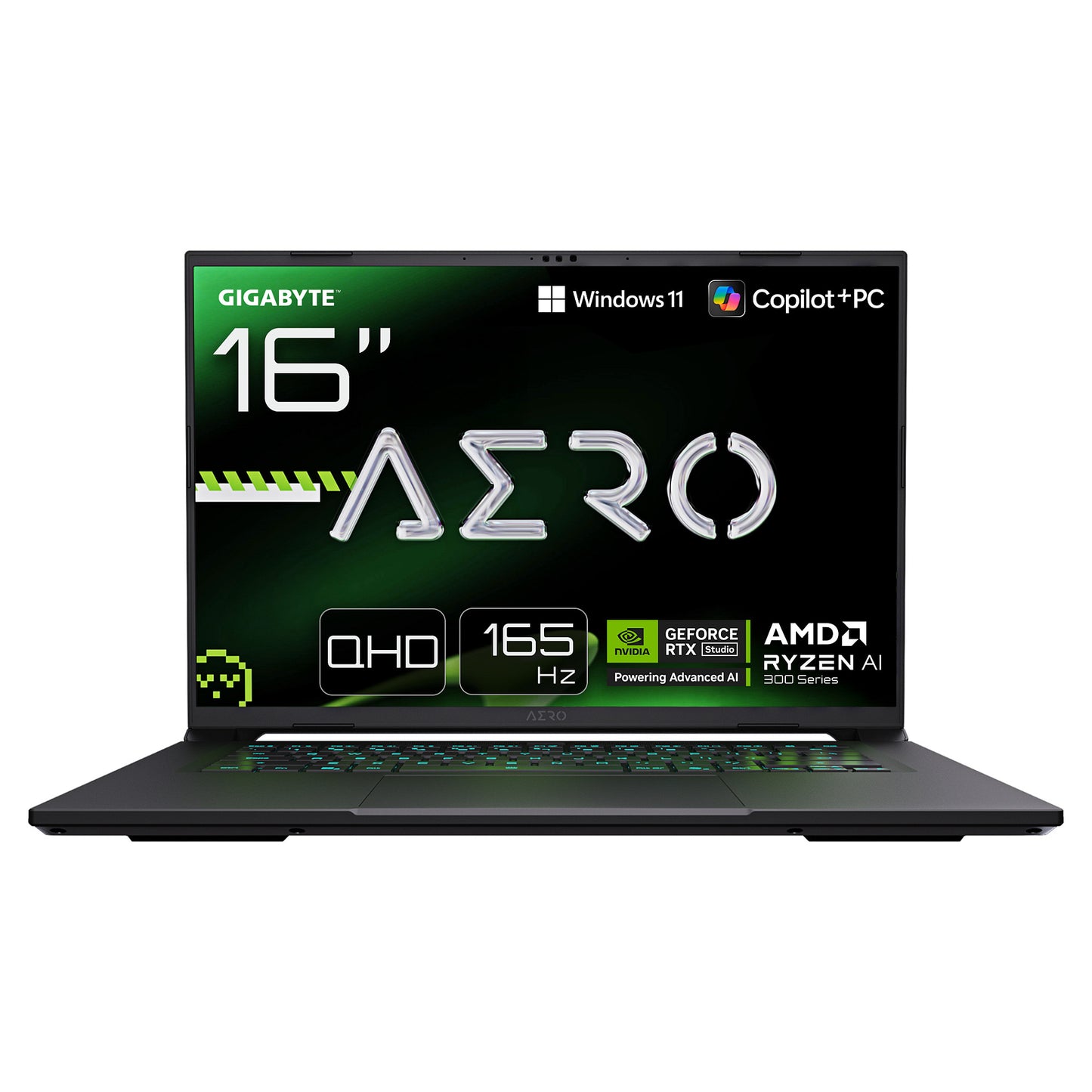 Gigabyte Aero X16 1VH93DEC64AH AMD Ryzen™ Al 7 350 Gaming Notebook 40.6 cm (16"")