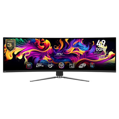MPG 491CQPDE QD-OLED Curved Gaming Monitor 124.46cm (49"")