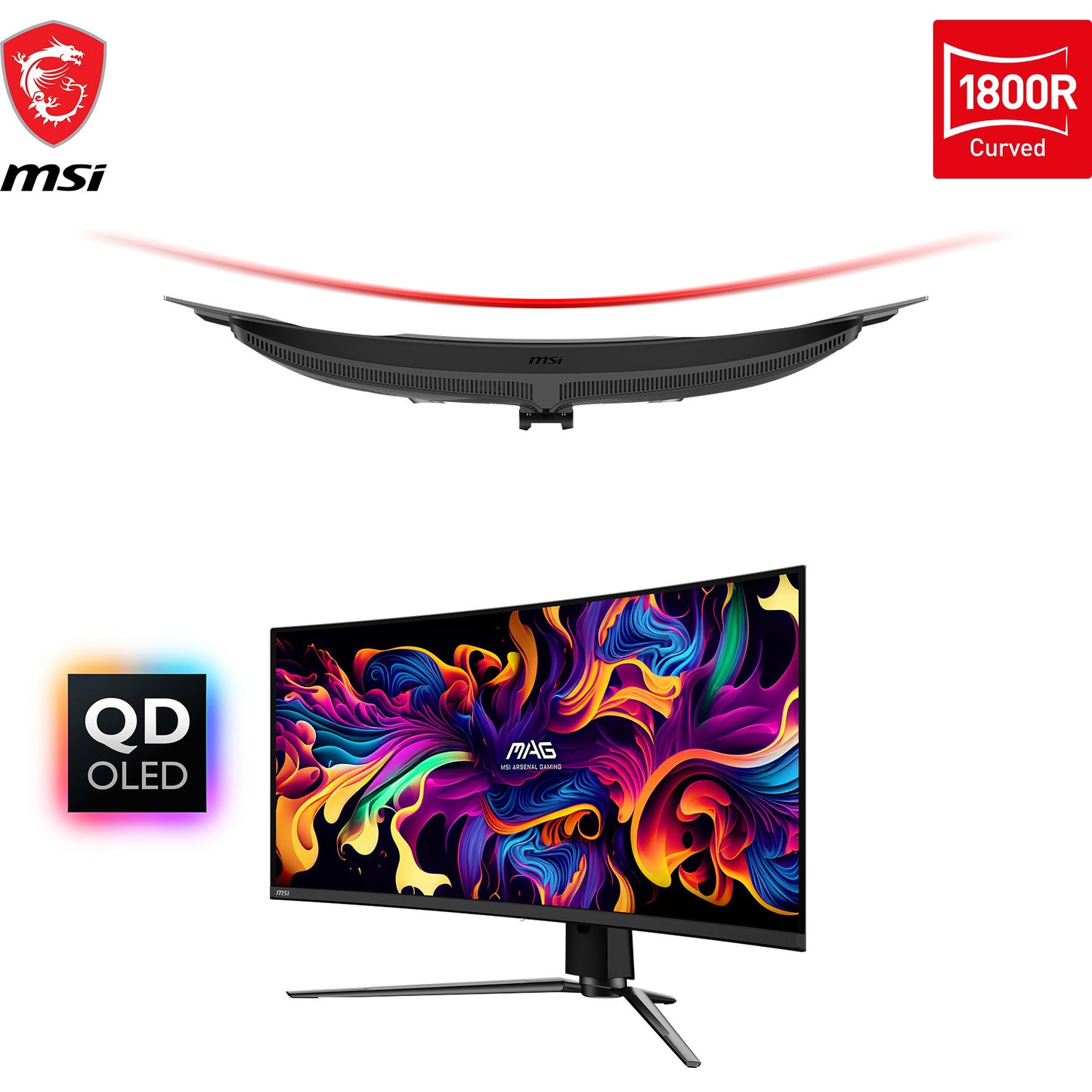 MAG 341CQPDE Curved Gaming Monitor 86.82cm (34.18"")