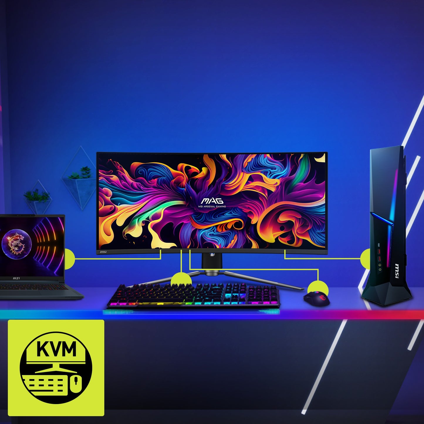 MAG 341CQPDE Curved Gaming Monitor 86.82cm (34.18"")
