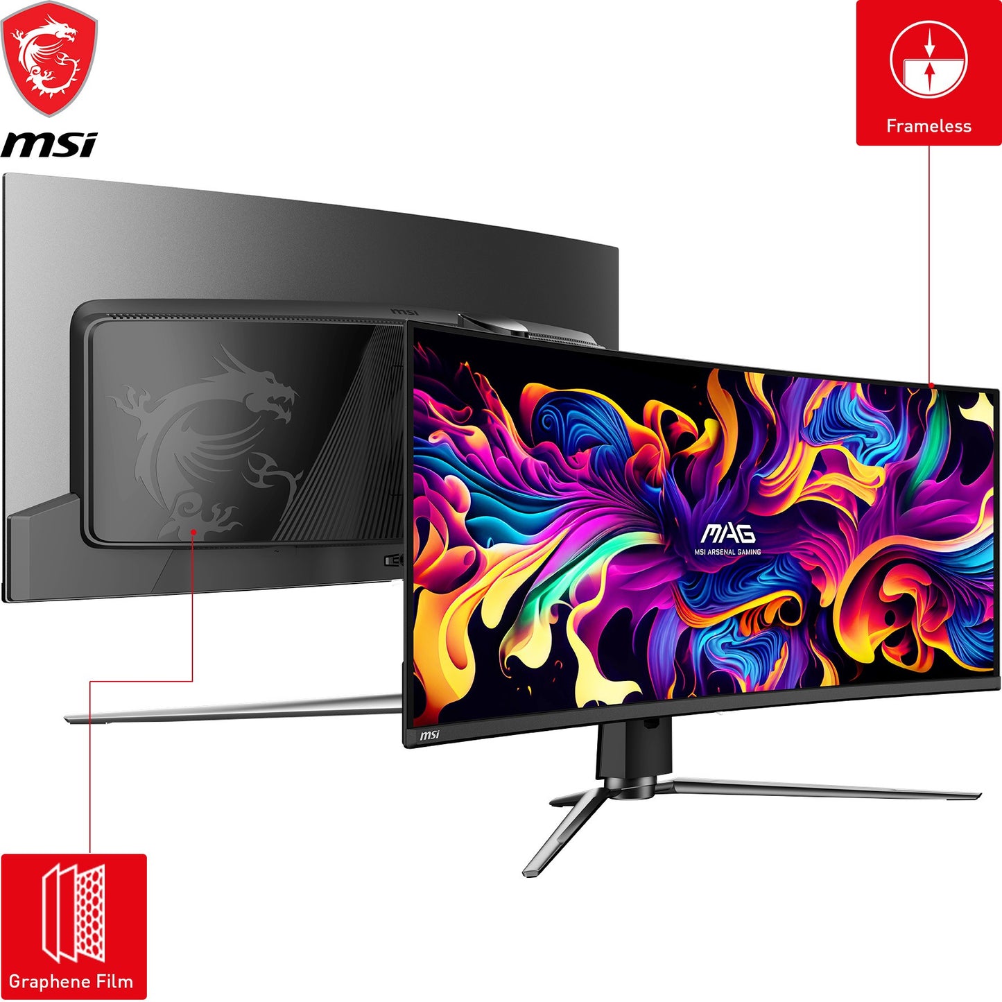 MAG 341CQPDE Curved Gaming Monitor 86.82cm (34.18"")