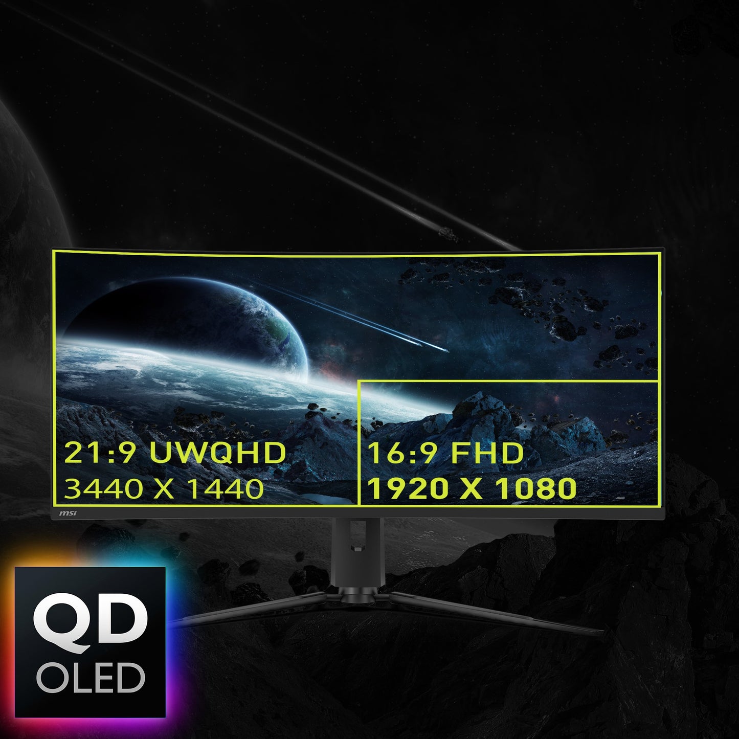 MAG 341CQPDE Curved Gaming Monitor 86.82cm (34.18"")