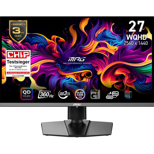 MPG 271QRXDE QD-OLED Gaming Monitor 67.31cm (26.5"")