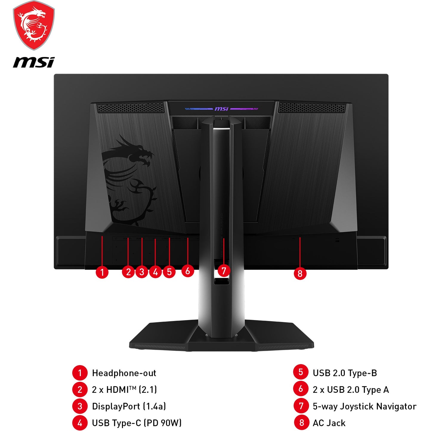 MPG 271QRXDE QD-OLED Gaming Monitor 67.31cm (26.5"")