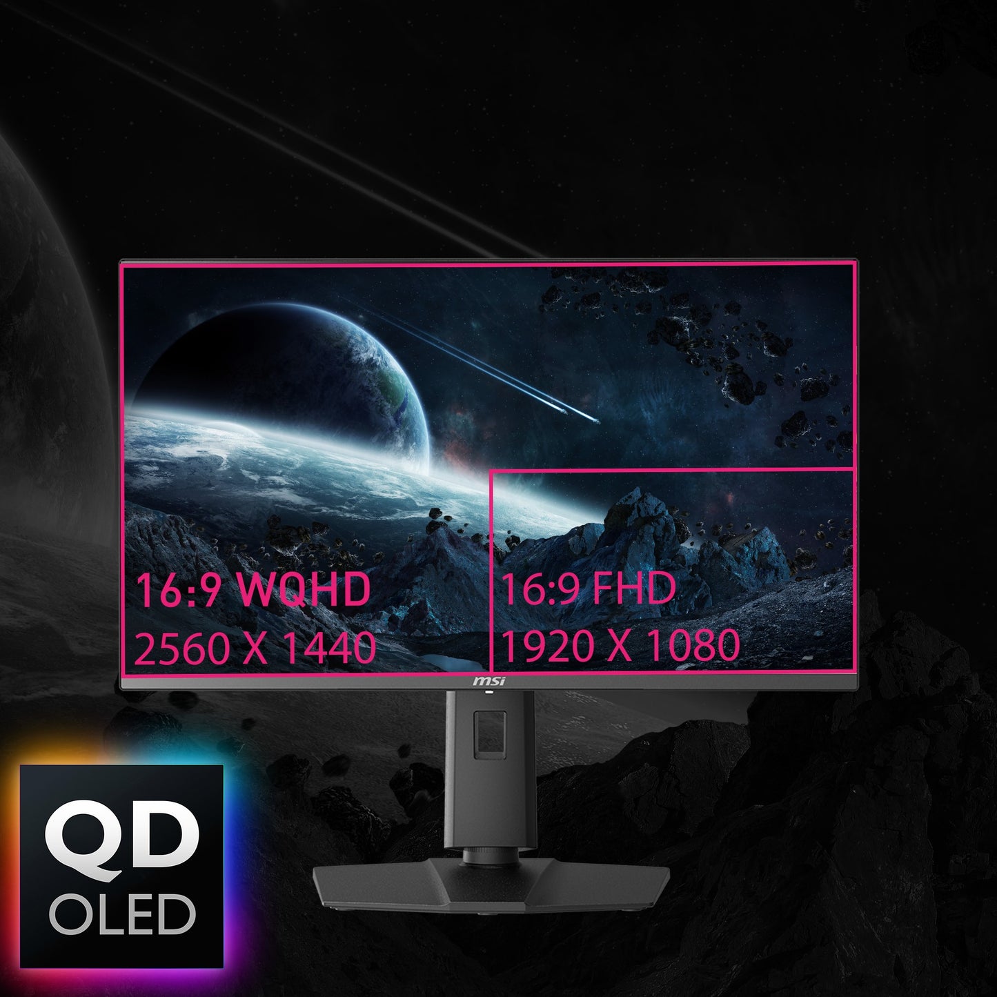 MPG 271QRXDE QD-OLED Gaming Monitor 67.31cm (26.5"")