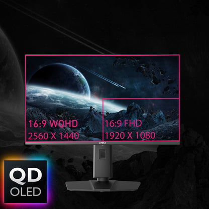 MPG 271QRXDE QD-OLED Gaming Monitor 67.31cm (26.5"")