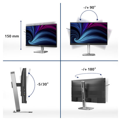 Philips 68.5cm (27.0") 27B2U4601 16:09 HDMI+DP+USB-C black
