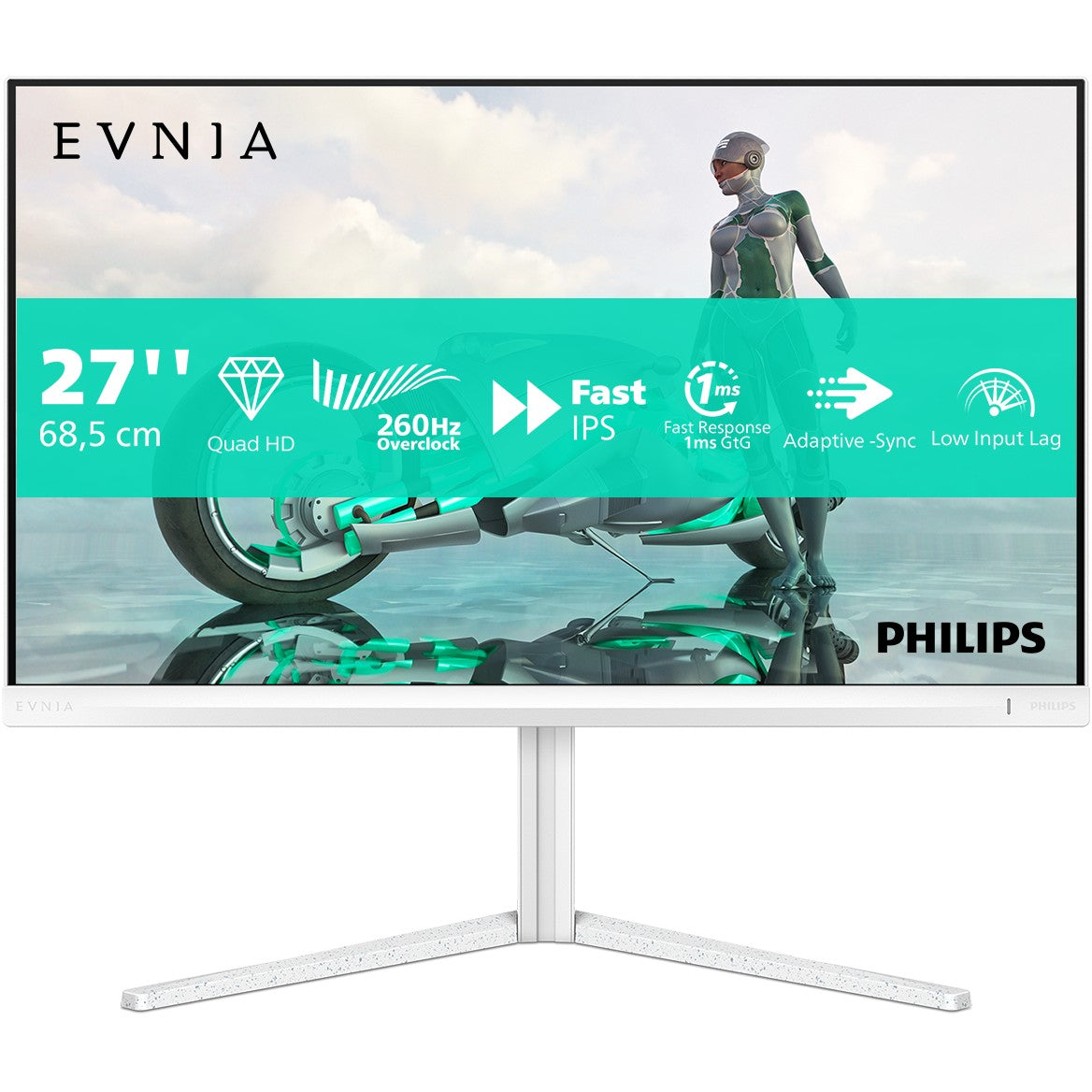 Philips 27M2N3501PA Quad HD Display 68.5 cm (27"") Weiß