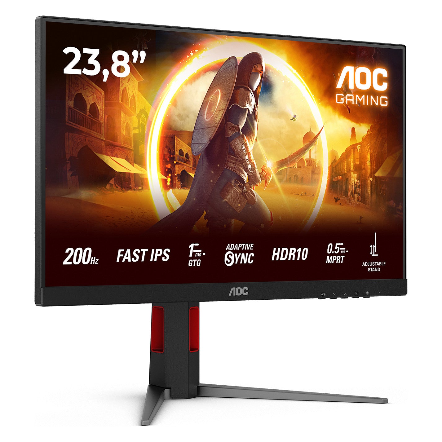 AOC 60.5cm (23.8") 24G4HA 16:09 2xHDMI+DP black/red
