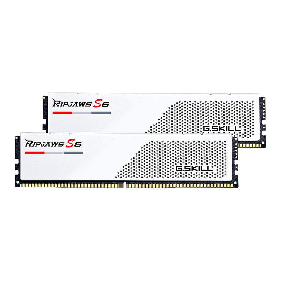 G.Skill DIMM 32 GB 6000 (2x 16 GB) Dual-Kit (wei. F5-6000J3040F16GX2-RS5W. Ripjaws S5. INTEL XMP)