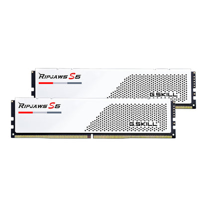 G.Skill DIMM 32 GB 6000 (2x 16 GB) Dual-Kit (wei. F5-6000J3040F16GX2-RS5W. Ripjaws S5. INTEL XMP)