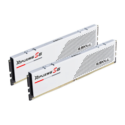 G.Skill DIMM 32 GB 6000 (2x 16 GB) Dual-Kit (wei. F5-6000J3040F16GX2-RS5W. Ripjaws S5. INTEL XMP)