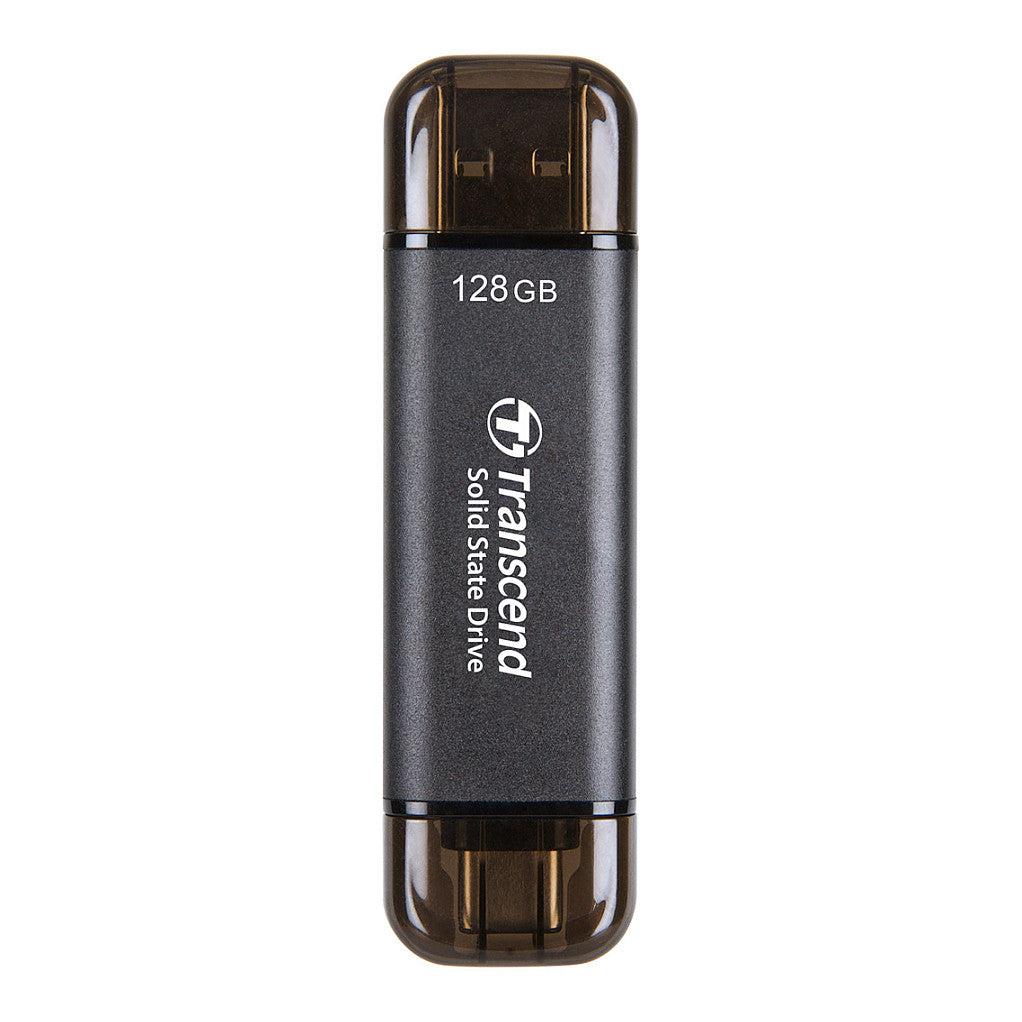 Transcend SSD ESD310C 128GB USB-C USB 3.2 Gen 2x1 black