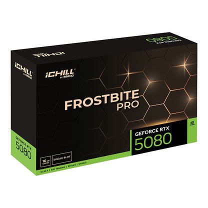 RTX 5080 16GB Inno3D iChill Frostbite Pro GDDR7 3 Fan