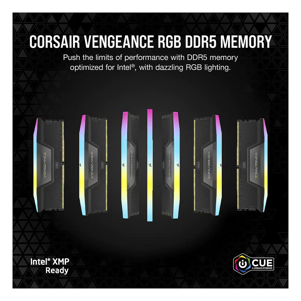 32GB PC 6400 CL32 CORSAIR KIT (2x16GB) Vengeance RGB retail