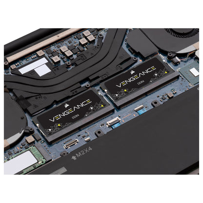 16 GB Corsair SO-DIMM 2666 (2x 8 GB) Dual-Kit (schwarz. CMSX16GX4M2A2666C18. Vengeance)