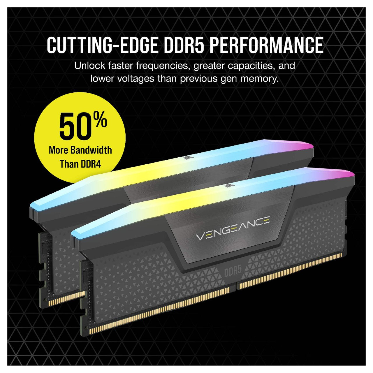 32GB PC 6400 CL32 CORSAIR KIT (2x16GB) Vengeance RGB retail