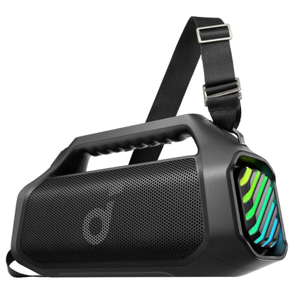 Soundcore Boom 2 Pro tragbarer Bluetooth Lautsprecher, Schwarz, Kabellos, 140W, A3134A11