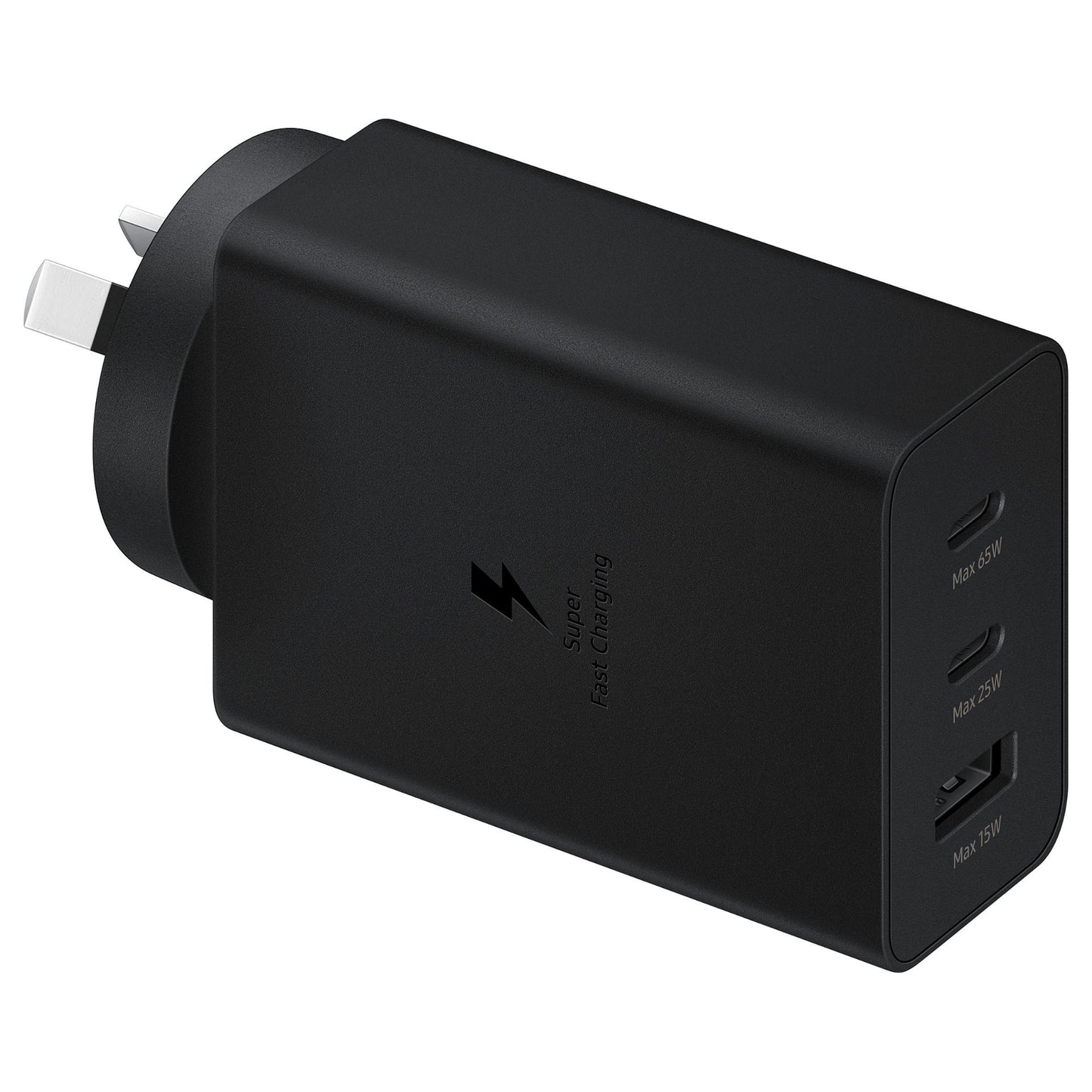 Samsung Power Adapter Trio 65W Netzteil ohne Datenkabel USB Type-C black