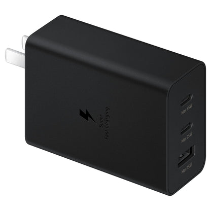 Samsung Power Adapter Trio 65W Netzteil ohne Datenkabel USB Type-C black