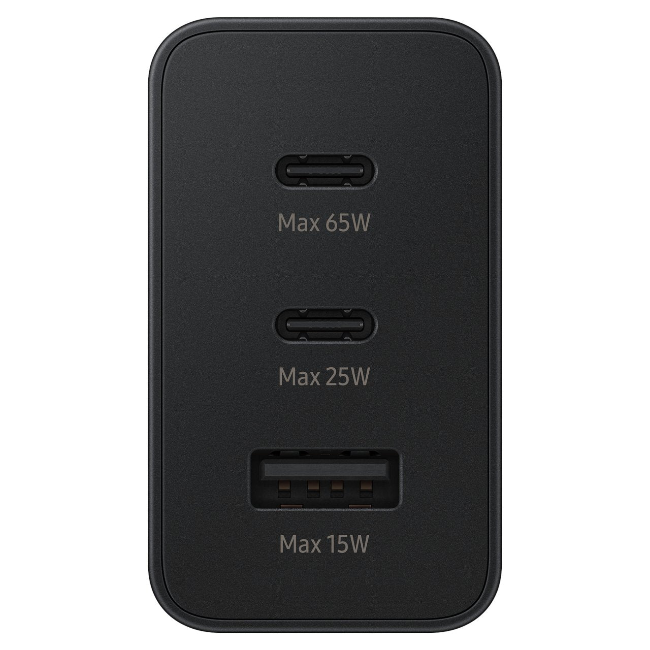 Samsung Power Adapter Trio 65W Netzteil ohne Datenkabel USB Type-C black