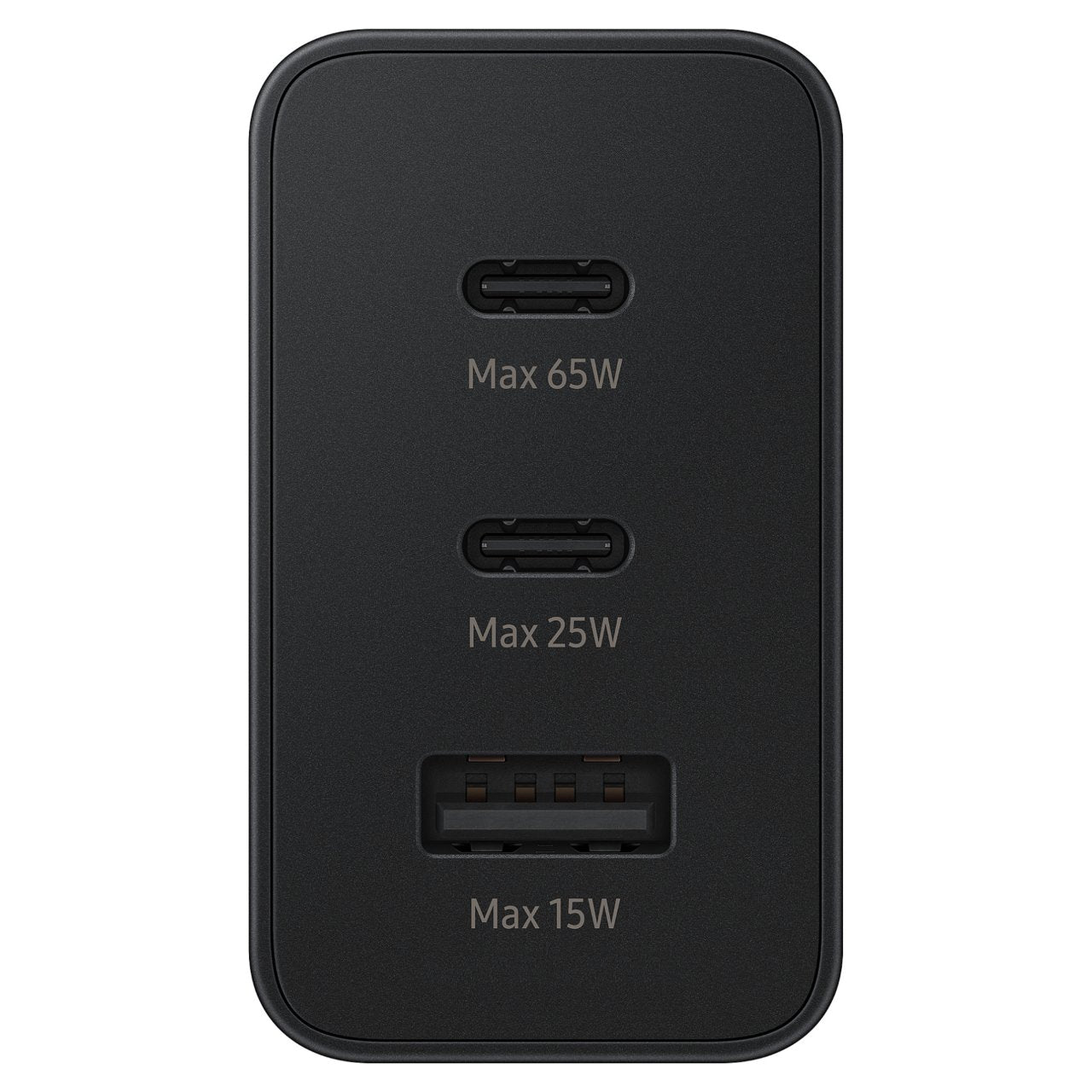 Samsung Power Adapter Trio 65W Netzteil ohne Datenkabel USB Type-C black