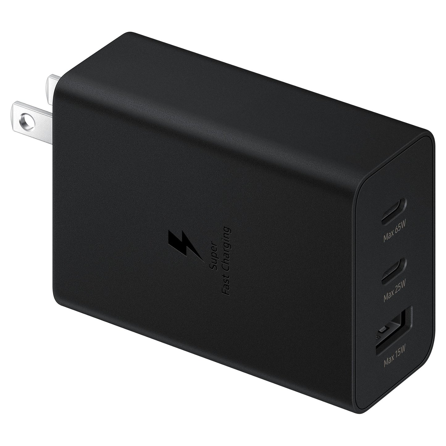 Samsung Power Adapter Trio 65W Netzteil ohne Datenkabel USB Type-C black