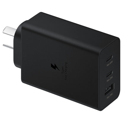Samsung Power Adapter Trio 65W Netzteil ohne Datenkabel USB Type-C black