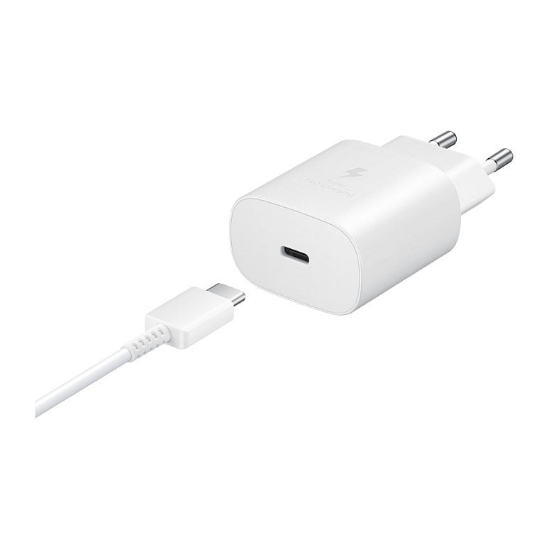 Samsung Galaxy Fast Charger USB Type C 25W 1m White OEM