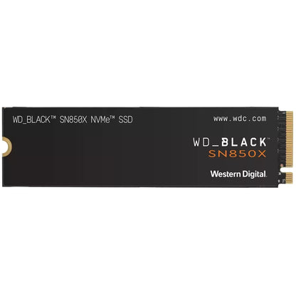 M.2 WD Black 4TB SN850X NVMe Supremely Fast PCIe Gen4 x4 internal single-packed