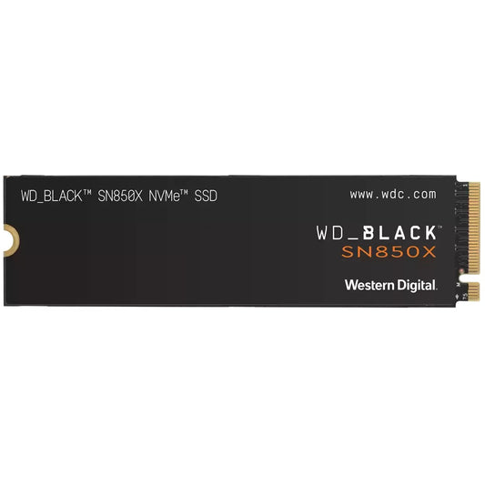 M.2 WD Black 4TB SN850X NVMe Supremely Fast PCIe Gen4 x4 internal single-packed