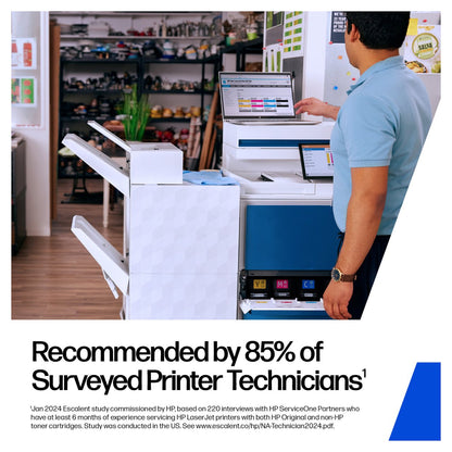 HP 55A original LaserJet Toner cartridge CE255A black standard capacity 6.000 pages 1-pack