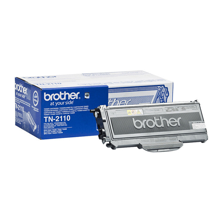 Brother Toner TN-2110 Schwarz bis zu 1.500 Seiten nach ISO 19752