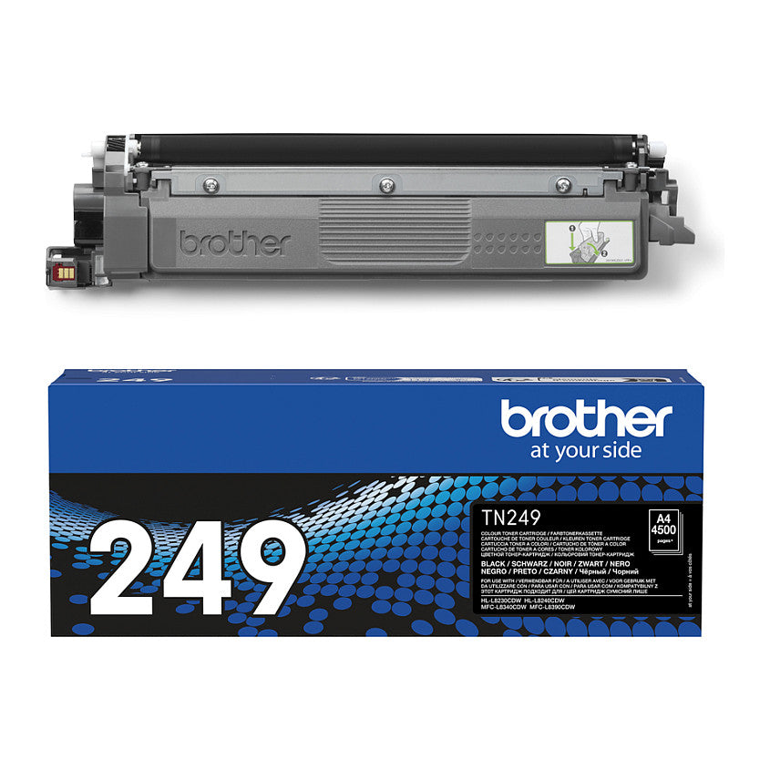 Brother Toner TN-249BK Schwarz bis zu 4.500 Seiten ISO/IEC 19798