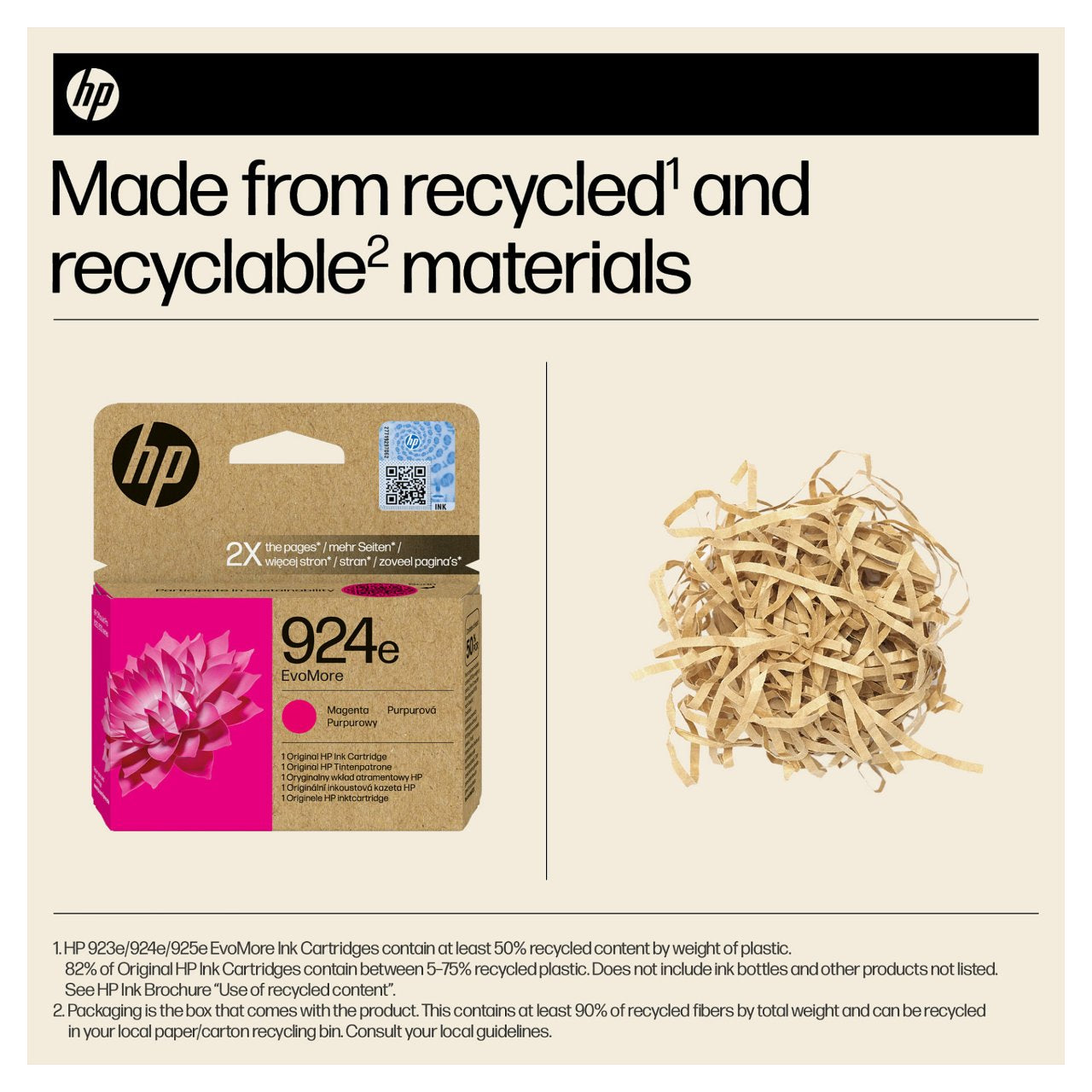 HP 924e EvoMore Magenta Original Ink Cartridge