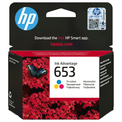 HP 653 Dreifarbig Tintenpatrone 5ml