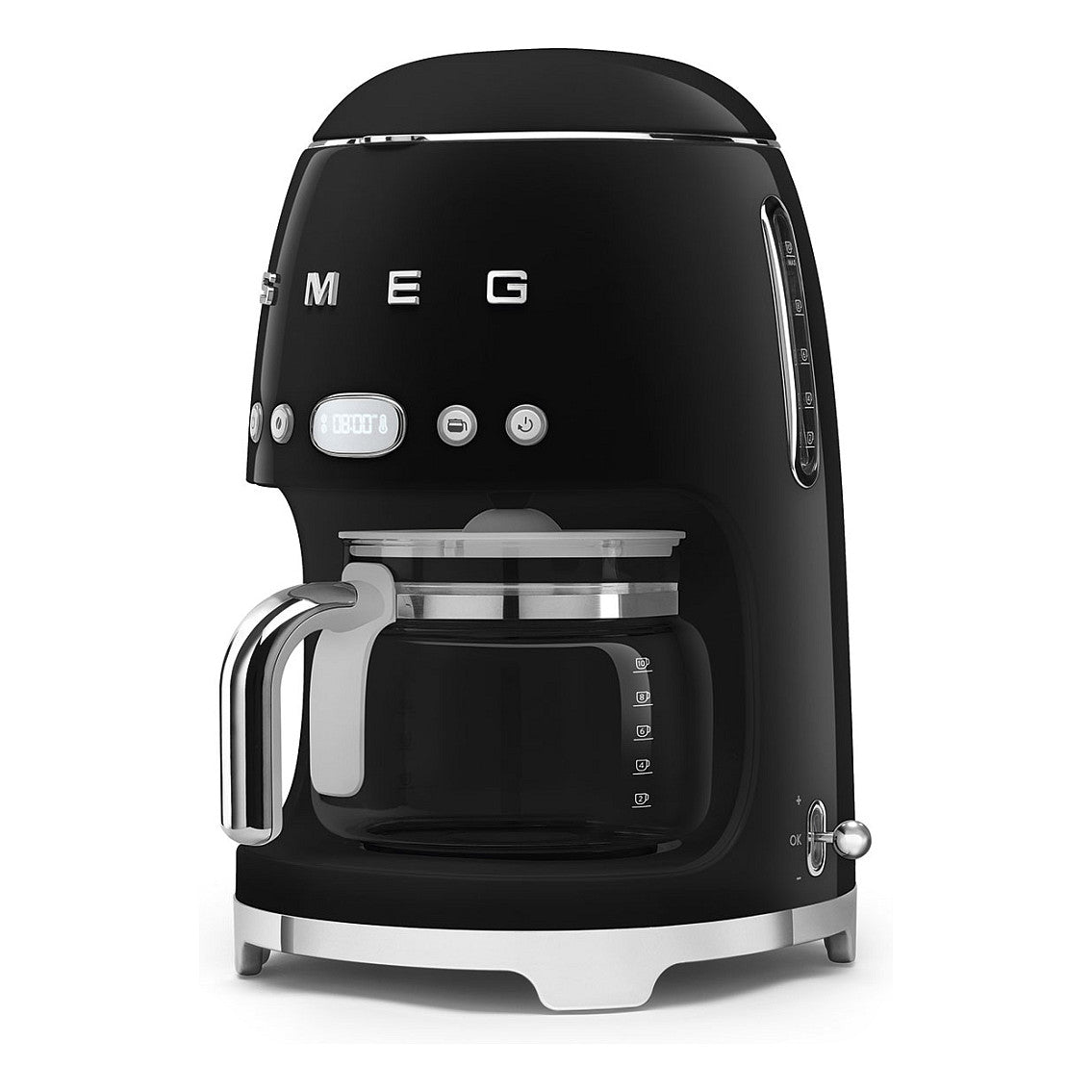 SMEG Filter-Kaffeemaschine 50s Style DCF02BLEU, schwarz