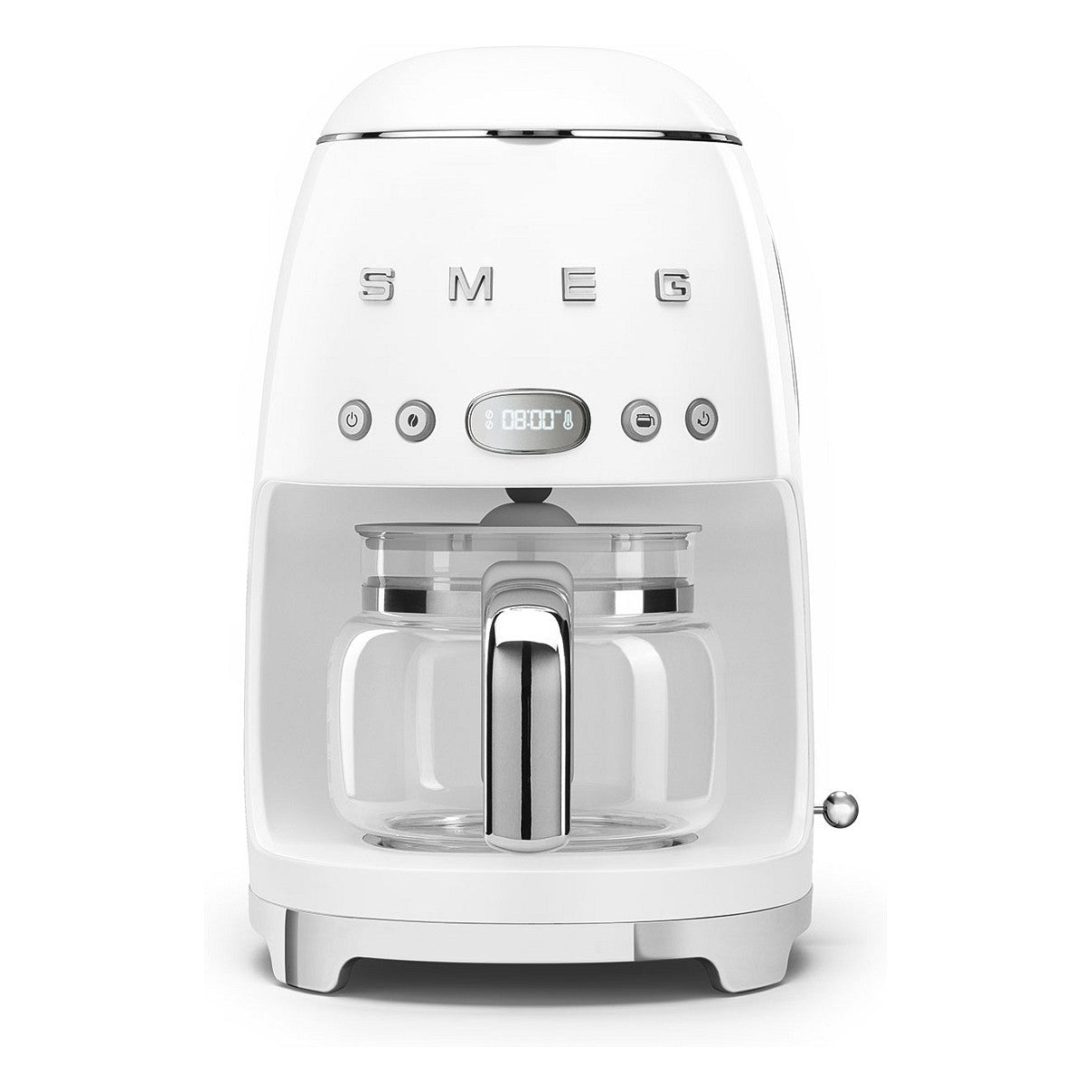 SMEG Filter-Kaffeemaschine 50s Style DCF02WHEU, weiß