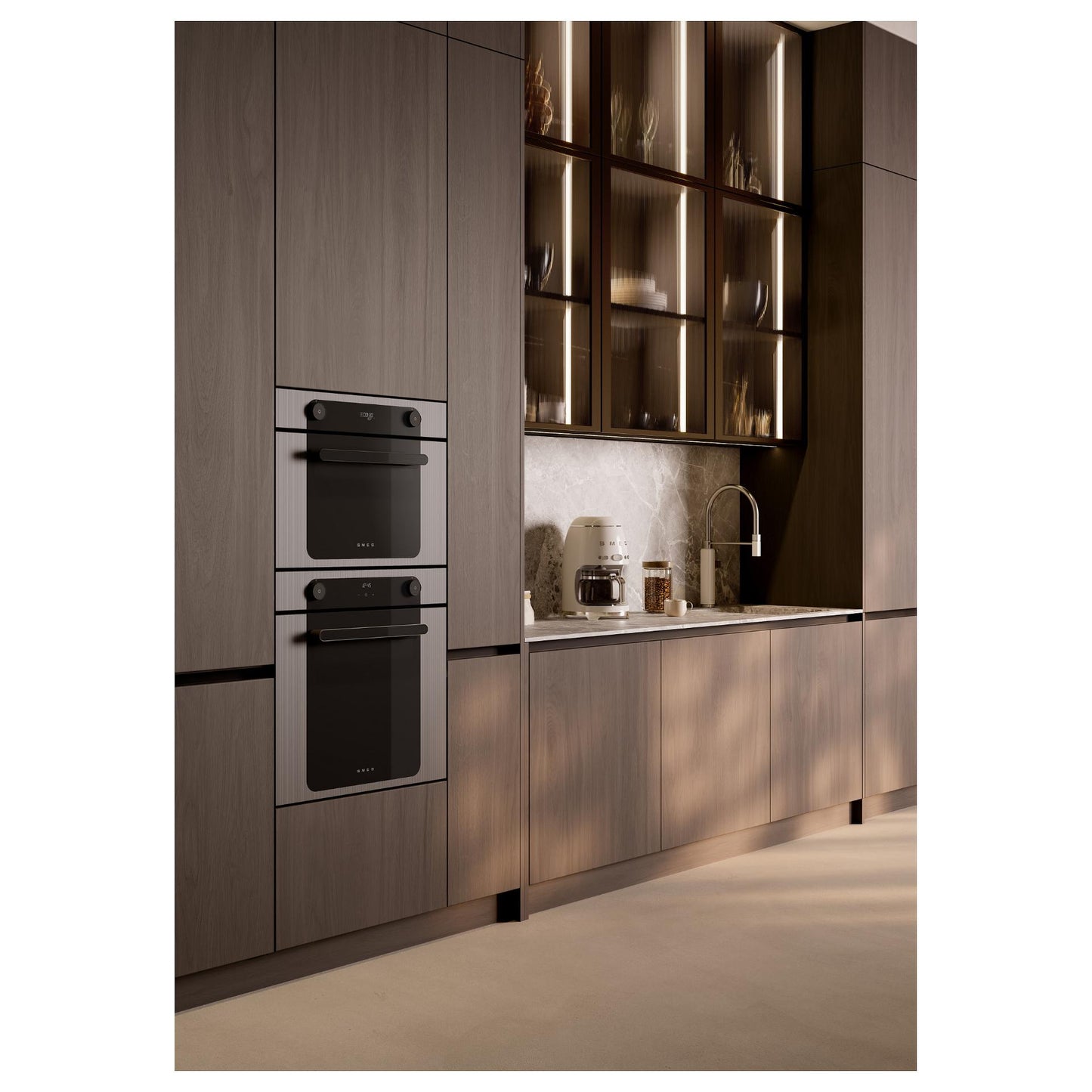 SMEG Filter-Kaffeemaschine 50s Style DCF02WHEU, weiß
