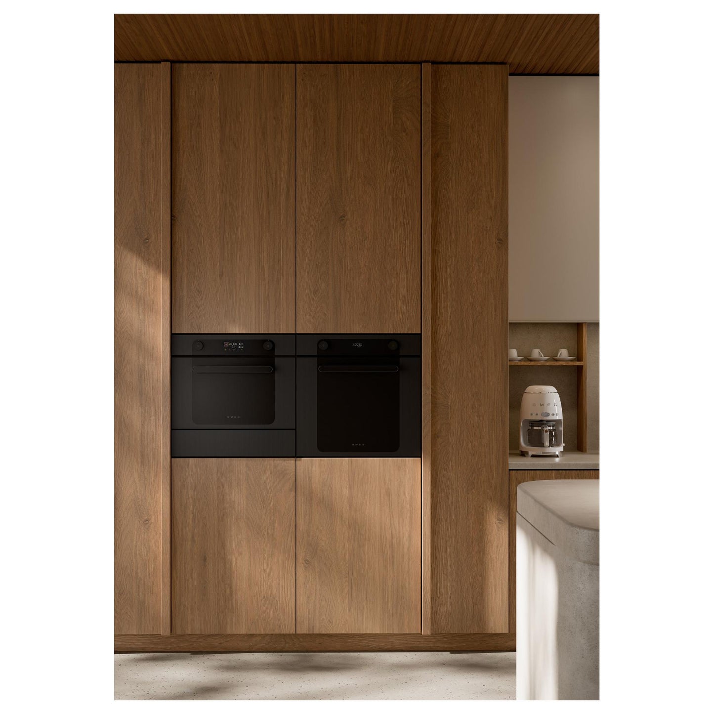SMEG Filter-Kaffeemaschine 50s Style DCF02WHEU, weiß
