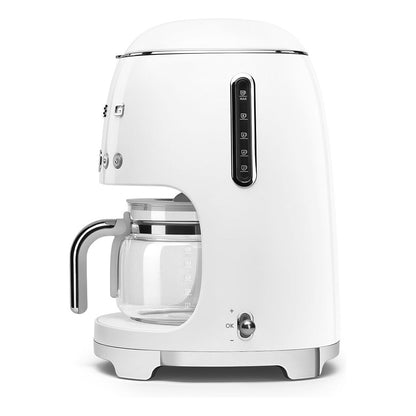 SMEG Filter-Kaffeemaschine 50s Style DCF02WHEU, weiß