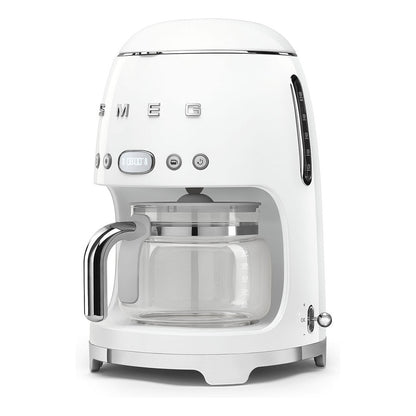 SMEG Filter-Kaffeemaschine 50s Style DCF02WHEU, weiß