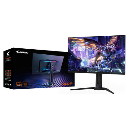 GIGABYTE AORUS FO32U2P 80,01cm 31,5Zoll OLED 3840x2160 UHD 240Hz 250cd/m2 2xHDMI 2.1 1xDP 2.1 1xDP 1x4