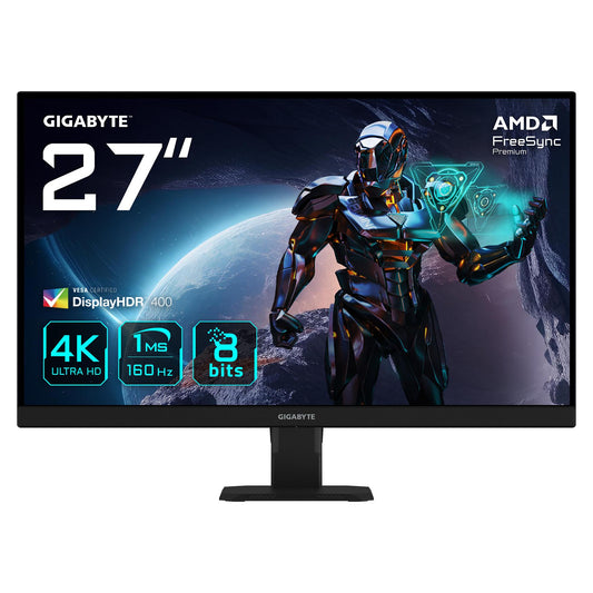 GIGABYTE GS27U EK 68,6cm 27Zoll SS IPS Monitor 3840x2160 160Hz HDR400 HDMI 2.1 x2 Display port 1.4 x1